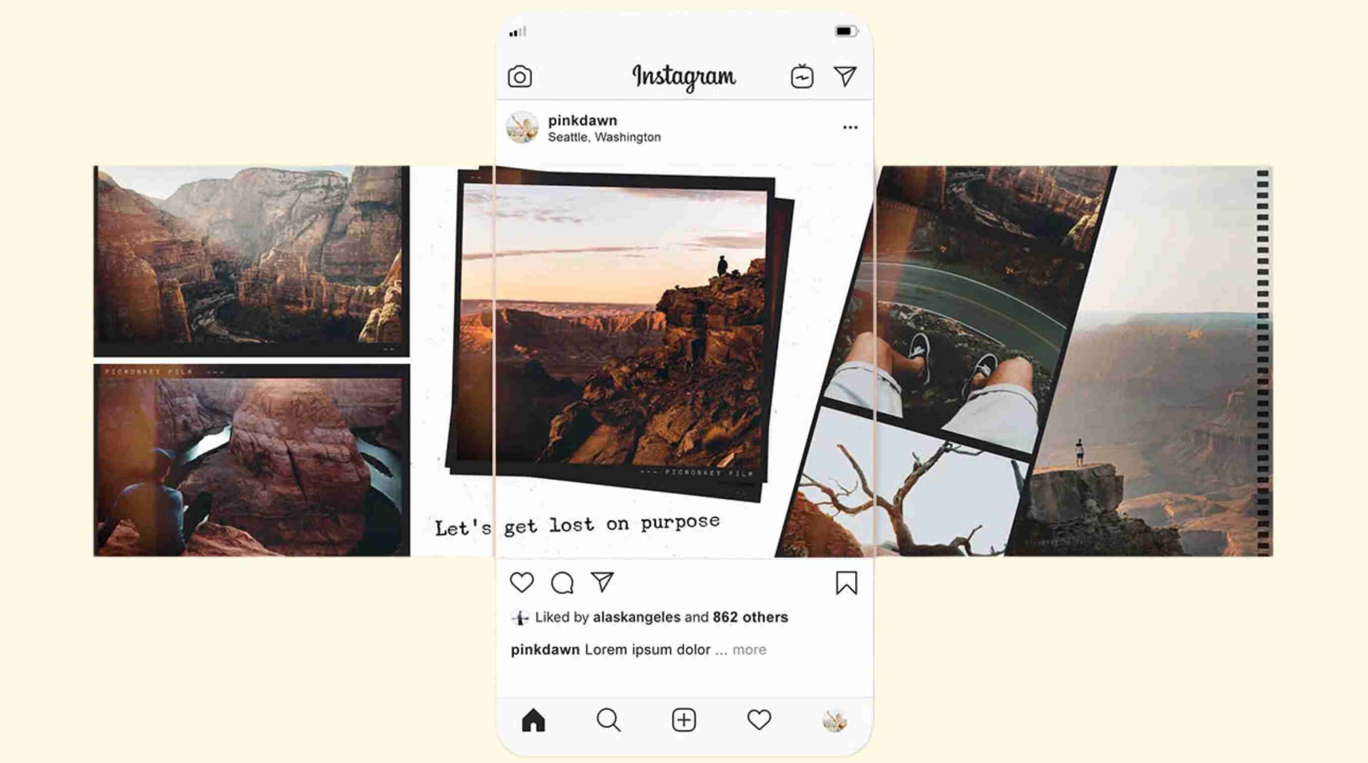 Carousel, Story, or Collage: Which Should You Use? Carousel for a Feed Post People Will Swipe Through