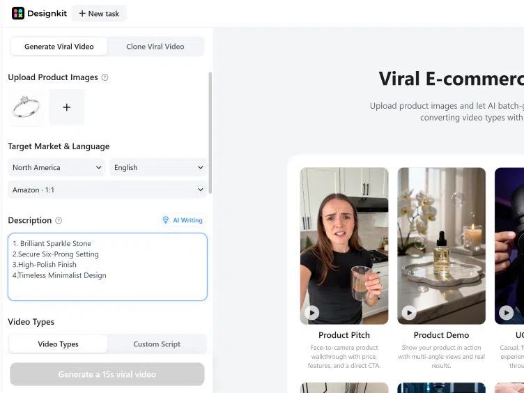 Upload Product Photos for etsy video