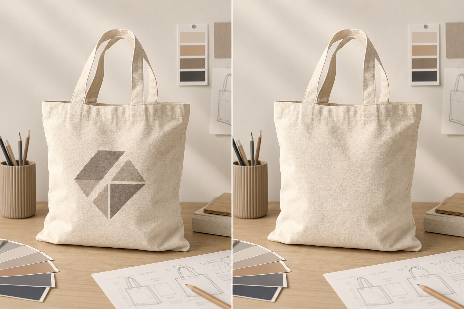 Prepare Unbranded Presentation Mockups