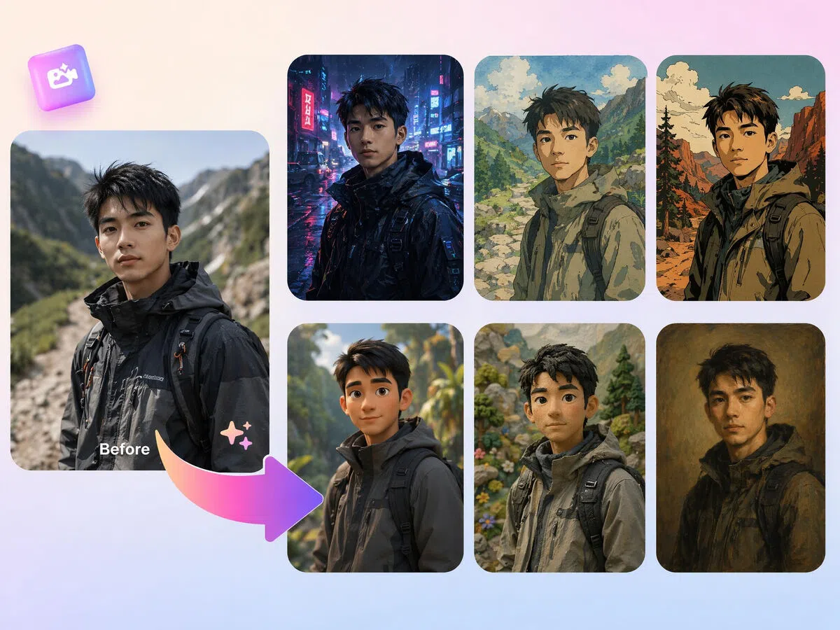 Get Several Versions from One Image