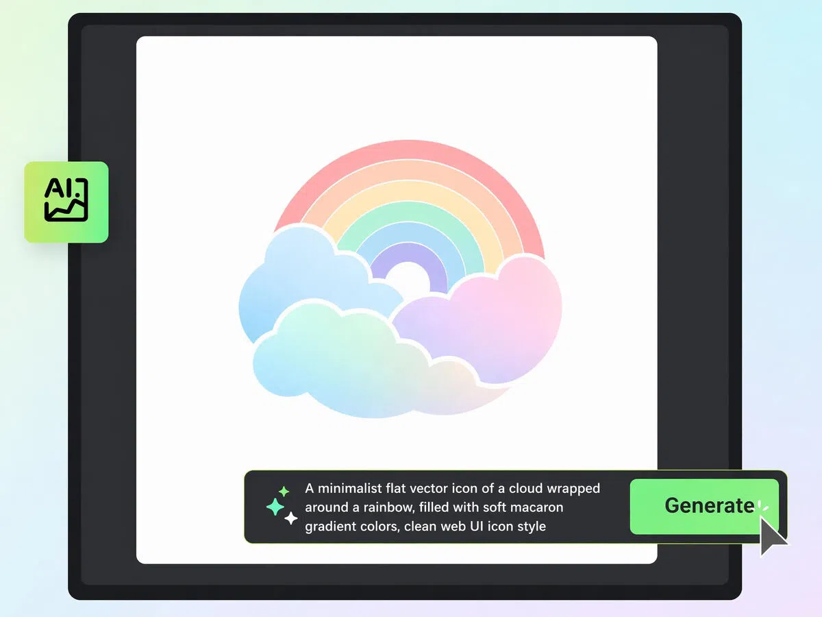 Turn a Text Description Into an Icon