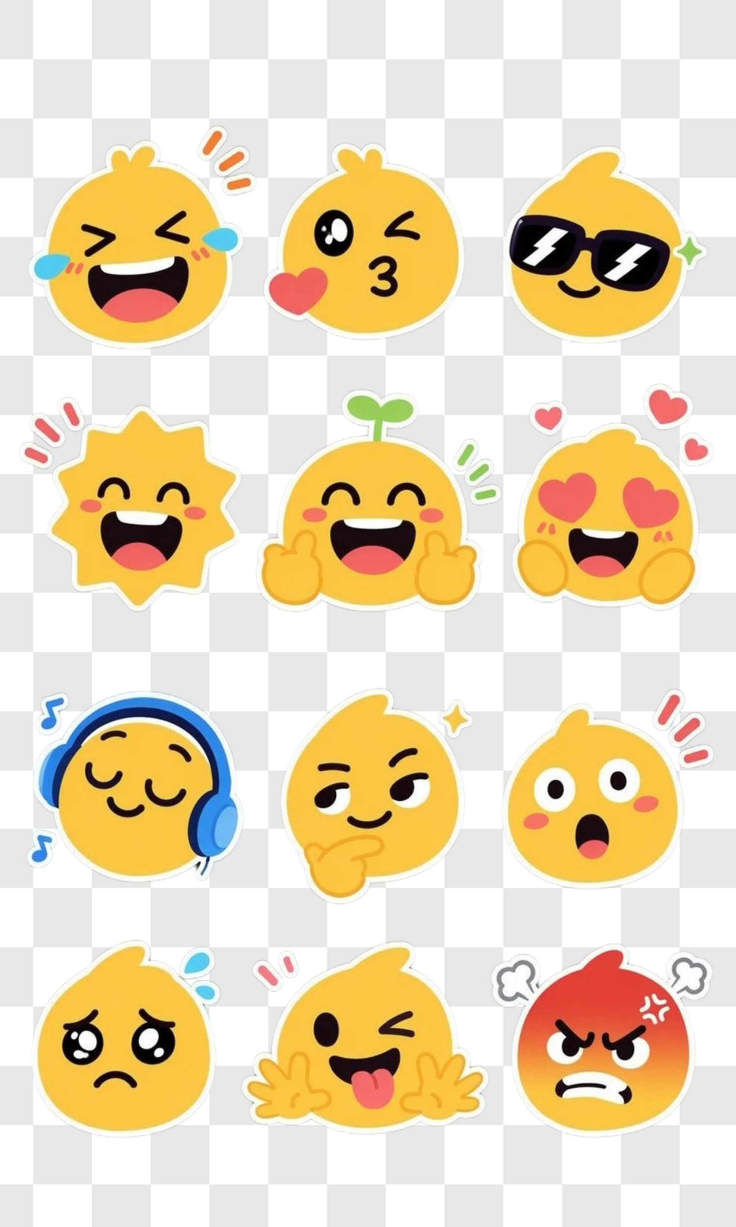 Heart & Face Emoji