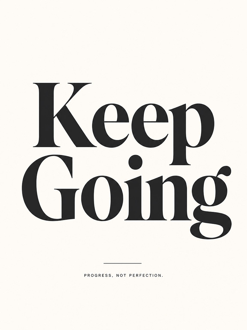 AI Generated Quote Poster