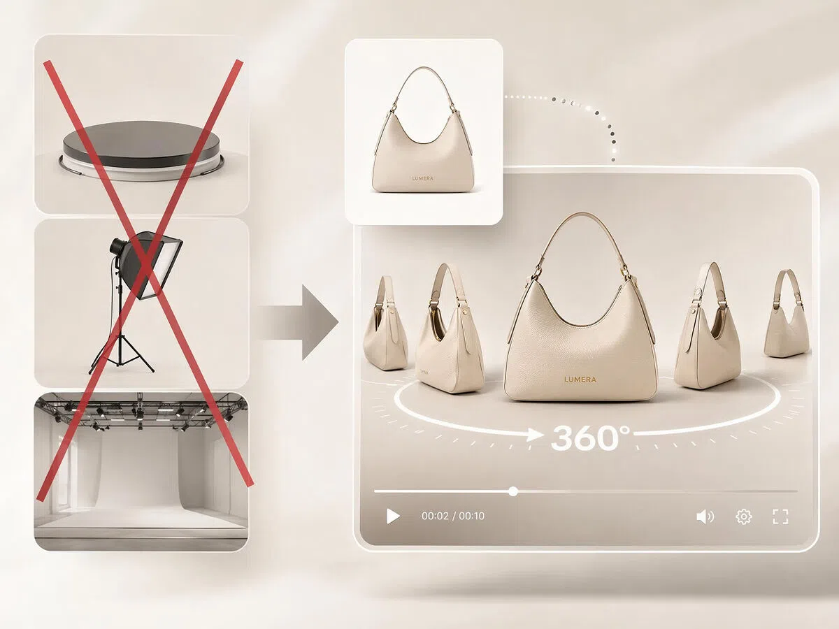 Replace Expensive Physical 360° Shoots with AI