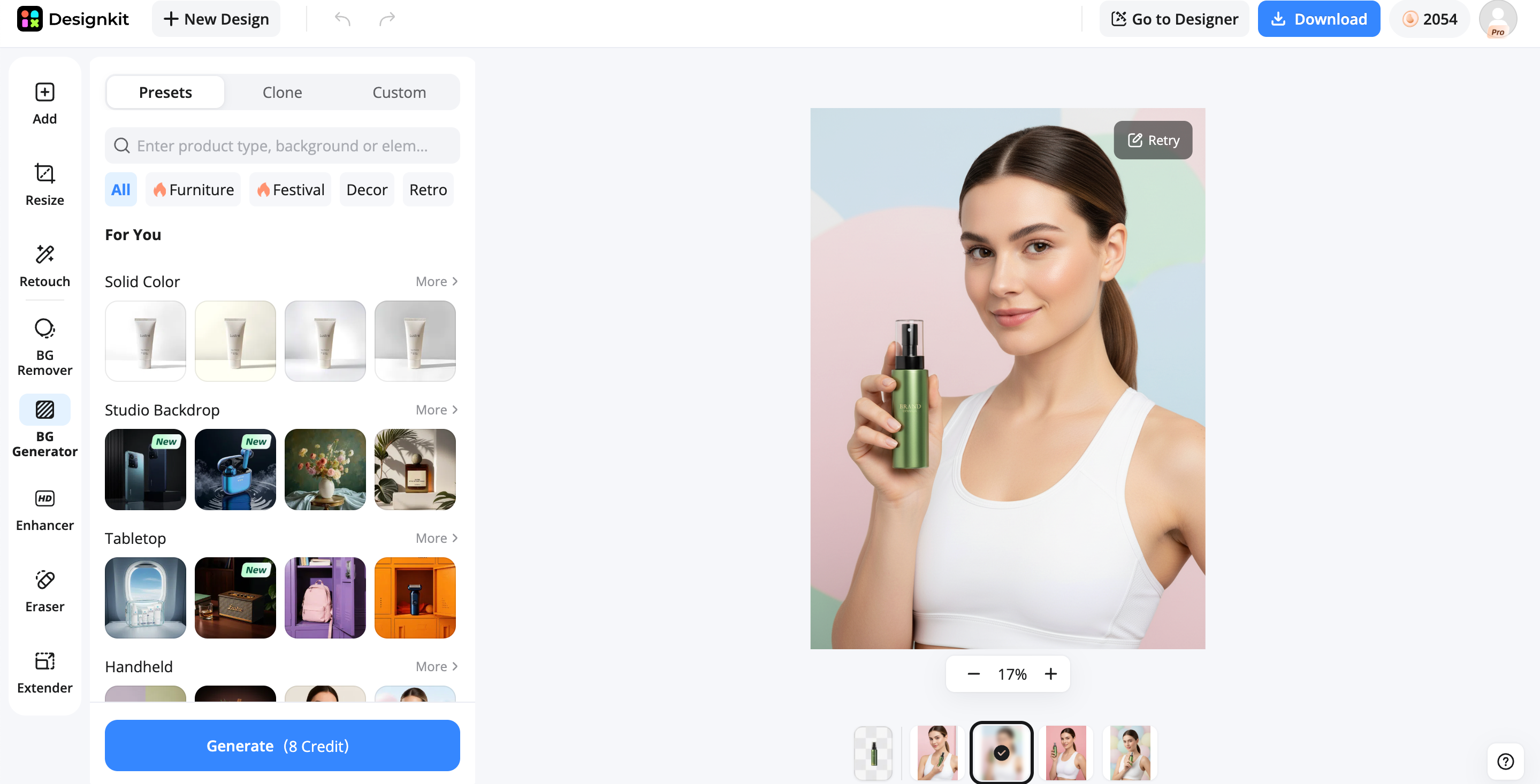 How to Edit and Create Images with Designkit Prepare the Final Visual