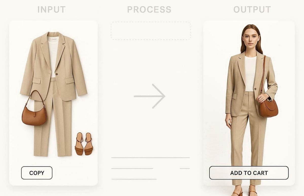 define ai clothing generation process