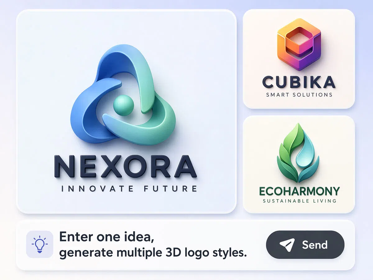 Compare Multiple Logo Concepts From One Idea