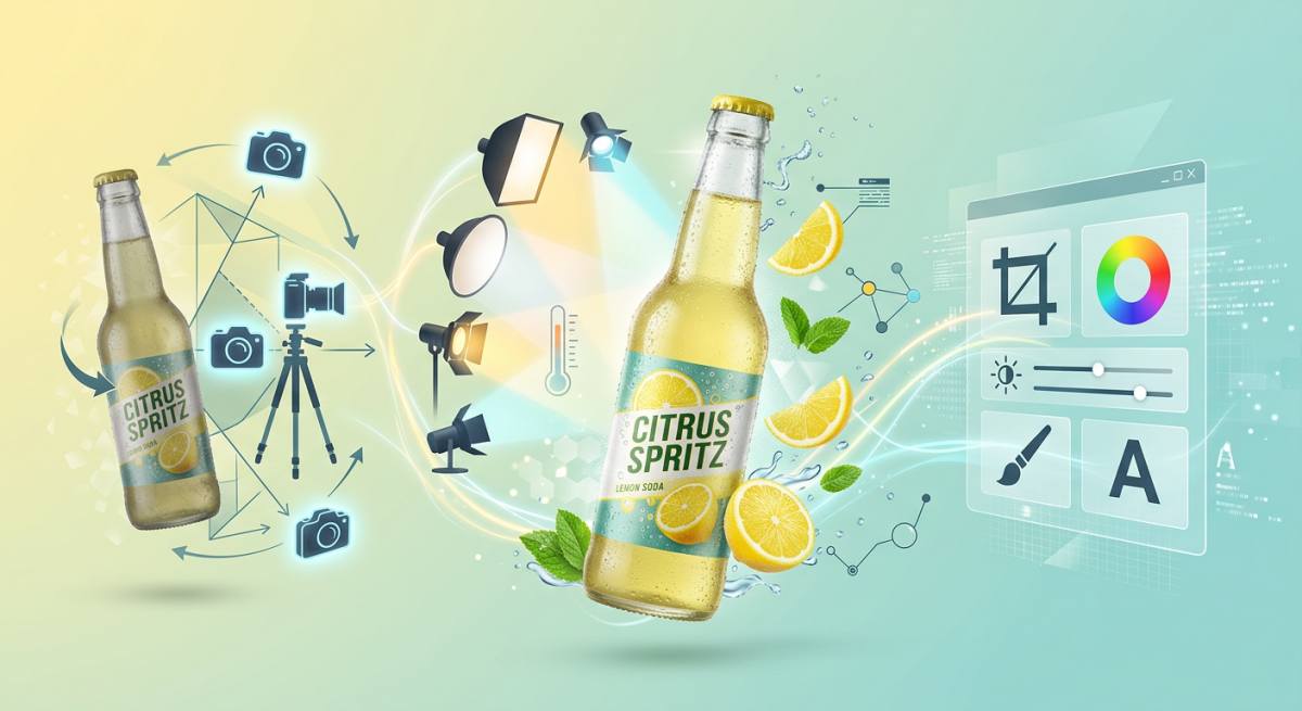 the secret to shoot product photography