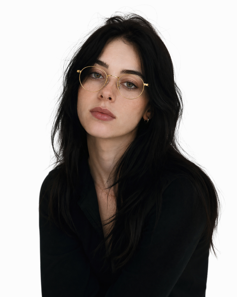 AI Generated Portrait with glasses