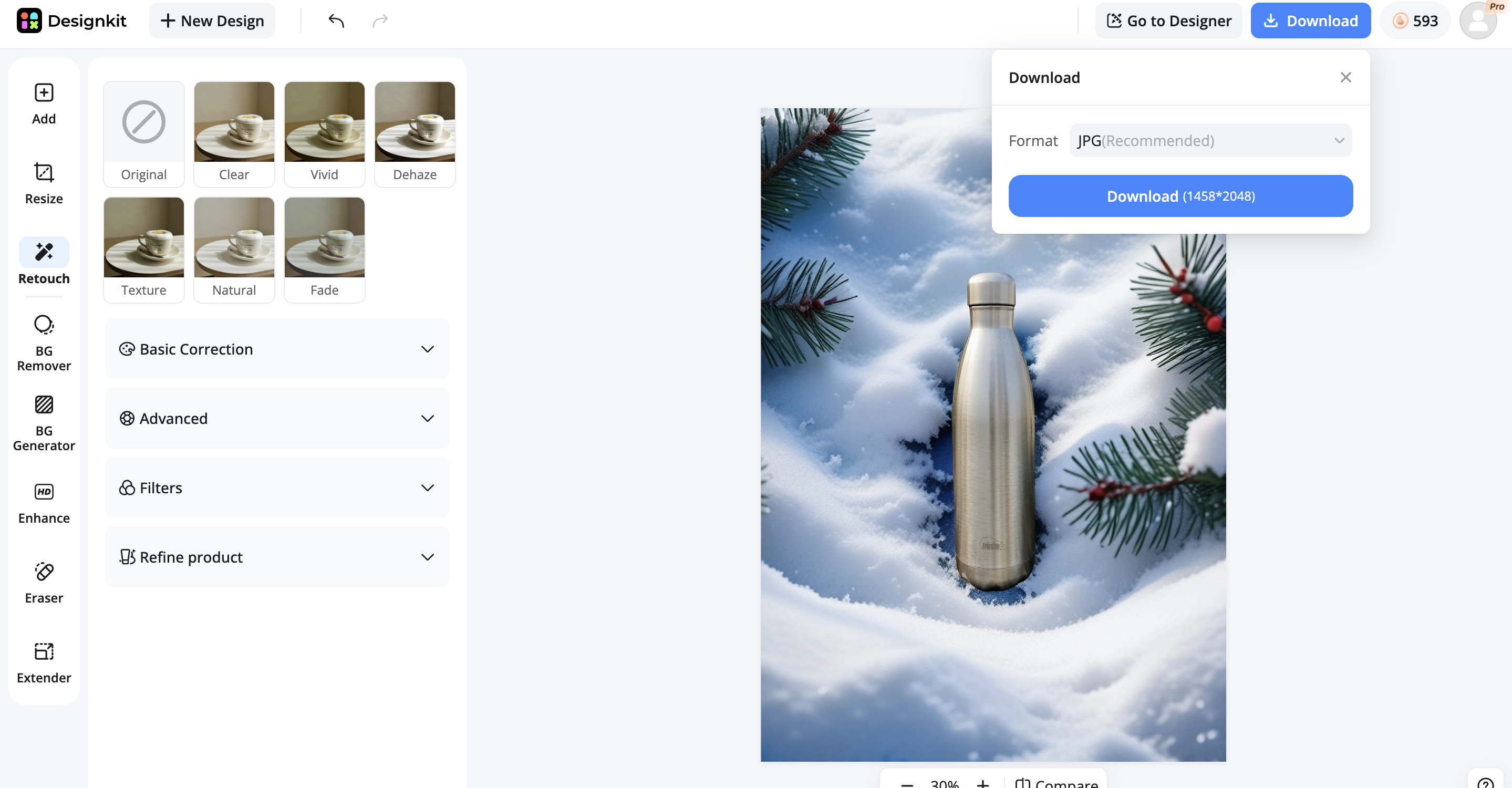 Download your product image