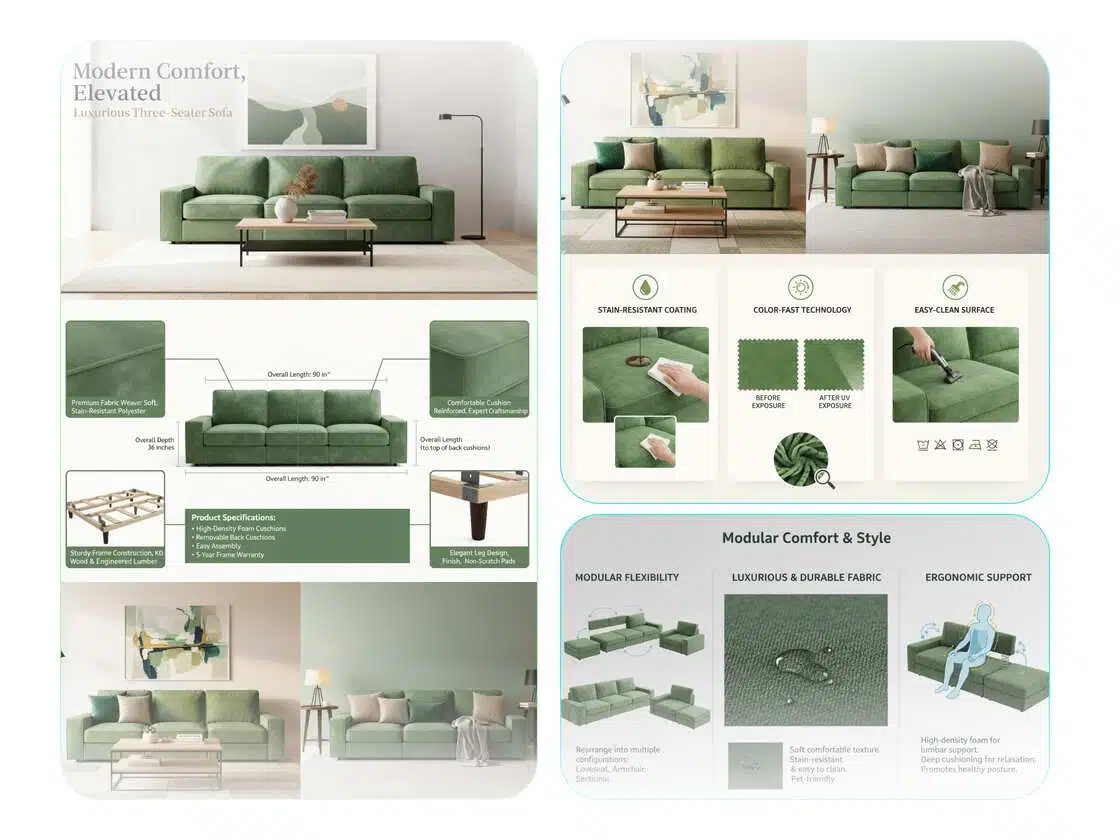 AI Product Details Page Design