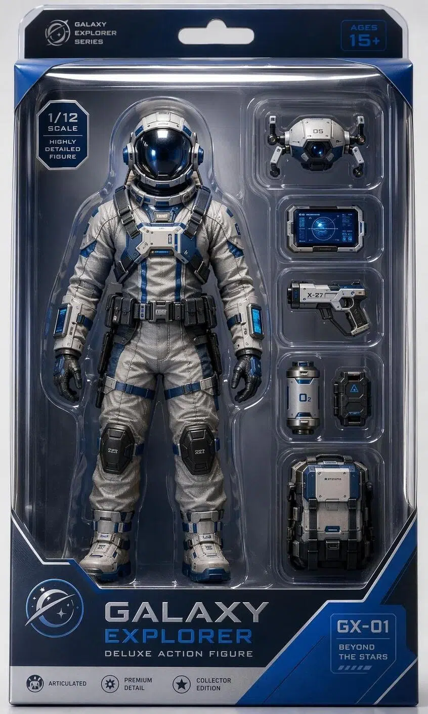 Sci-Fi Explorer Action Figure
