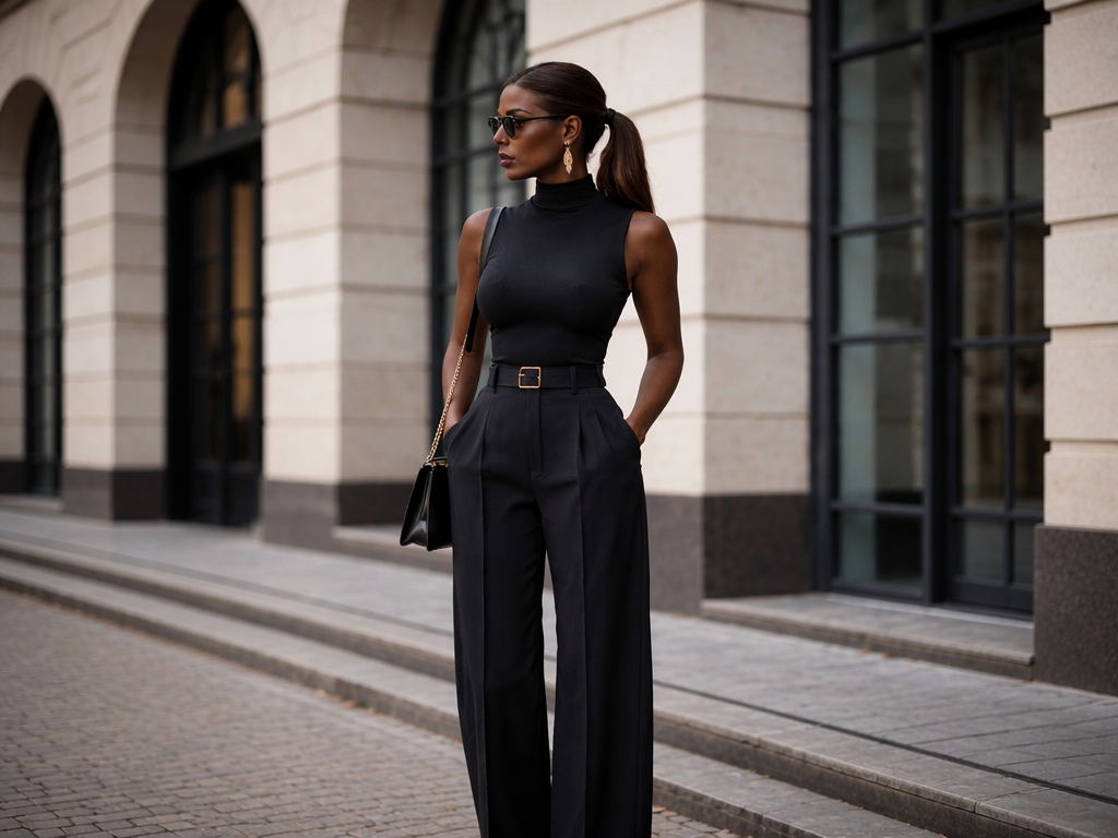 An All-Black Outfit An All-Black Outfit