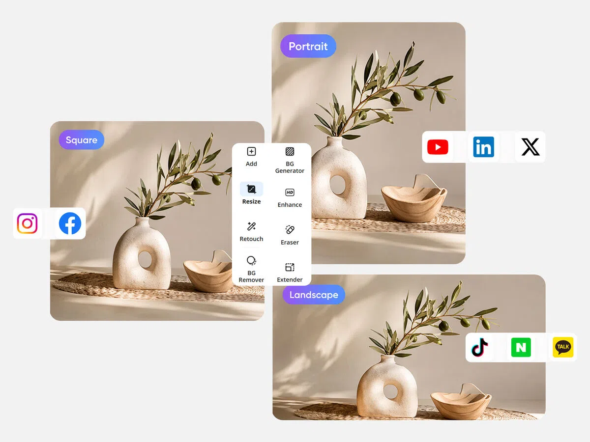 Export Platform-Ready Aspect Ratios