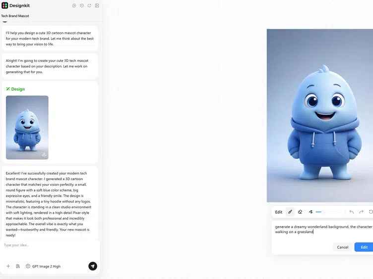 Generate Your Cartoon Character