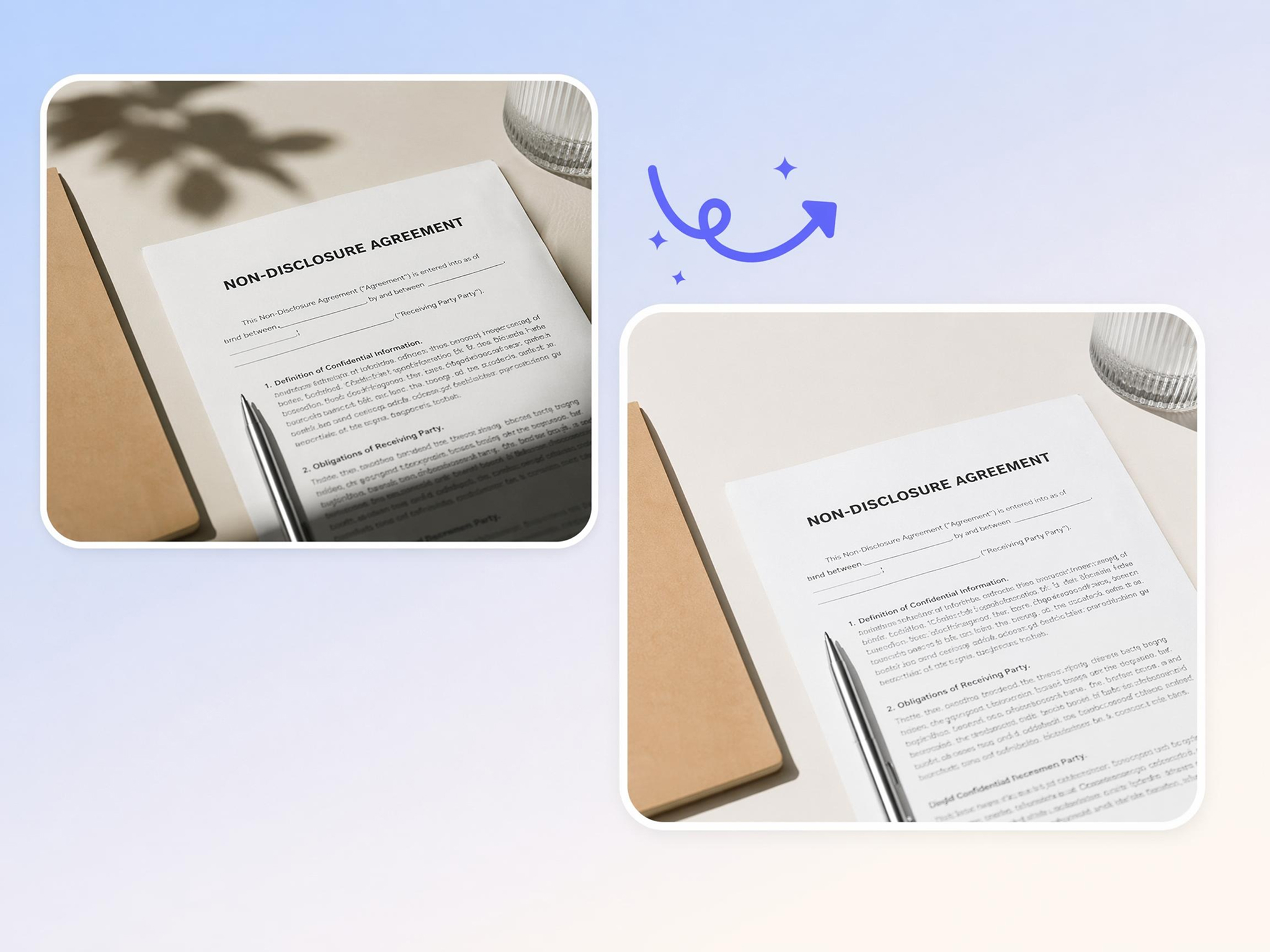 Readable Scans Without the Phone Shadow