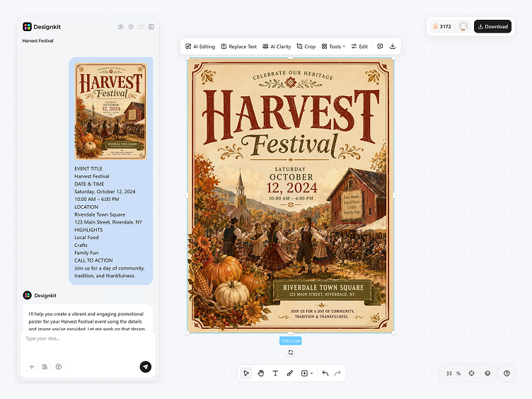 How to Make a Festival Poster with AI