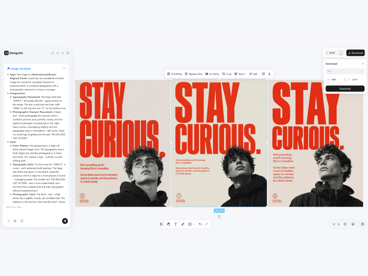 How to Create a Typography Poster With AI