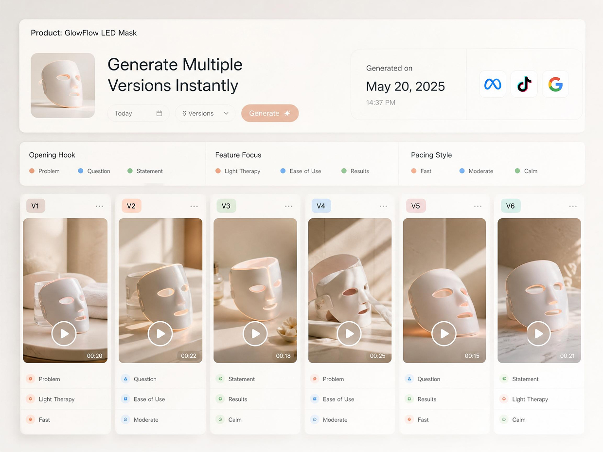 product demo video for Performance Marketing