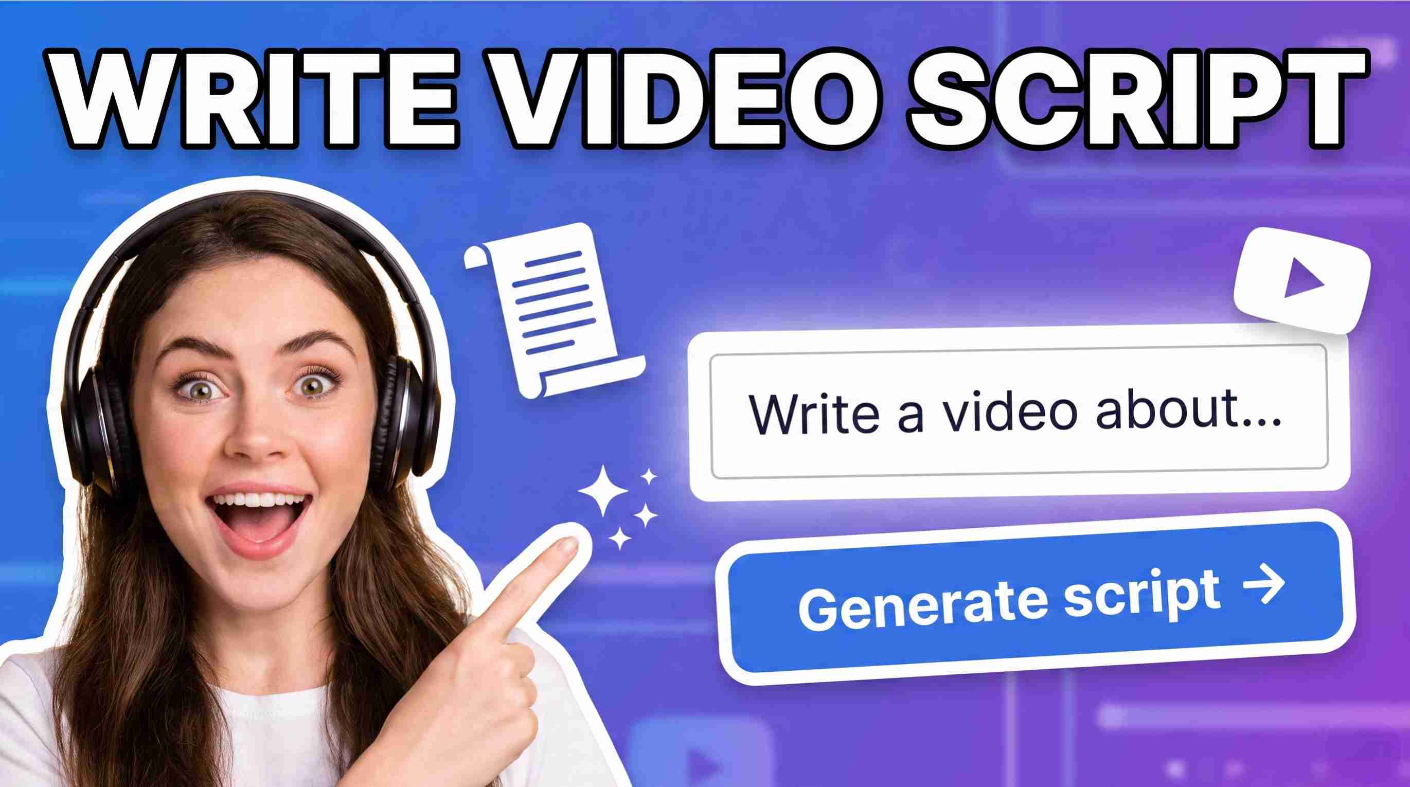 How to write a video script