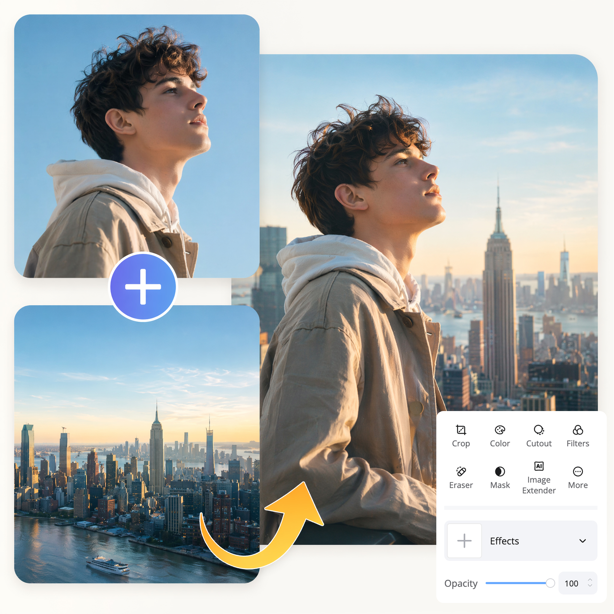 overlay images online