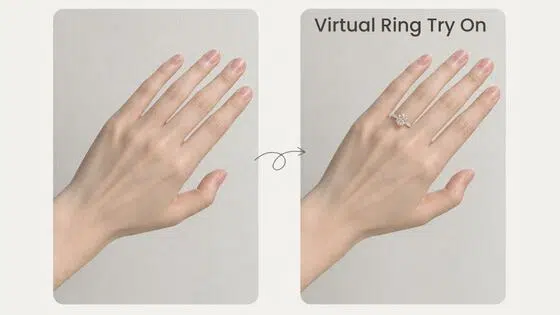virtual ring try on image