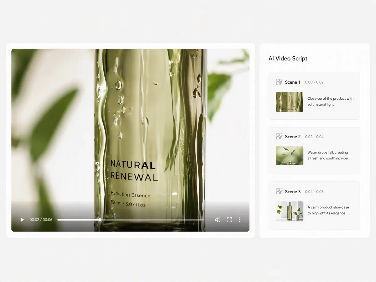 Generate Complete Video Scripts From Product Details