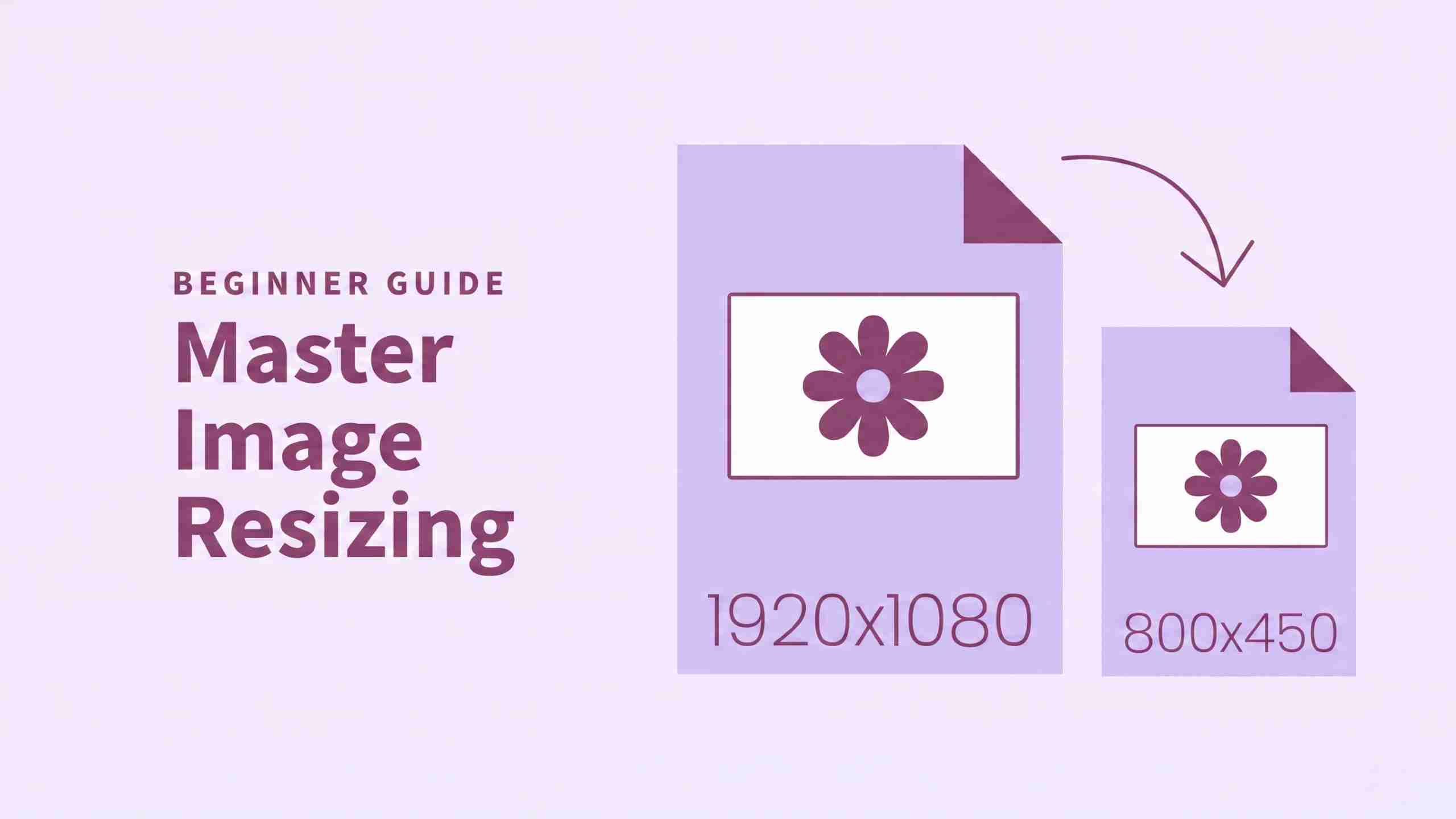 how to resize an image