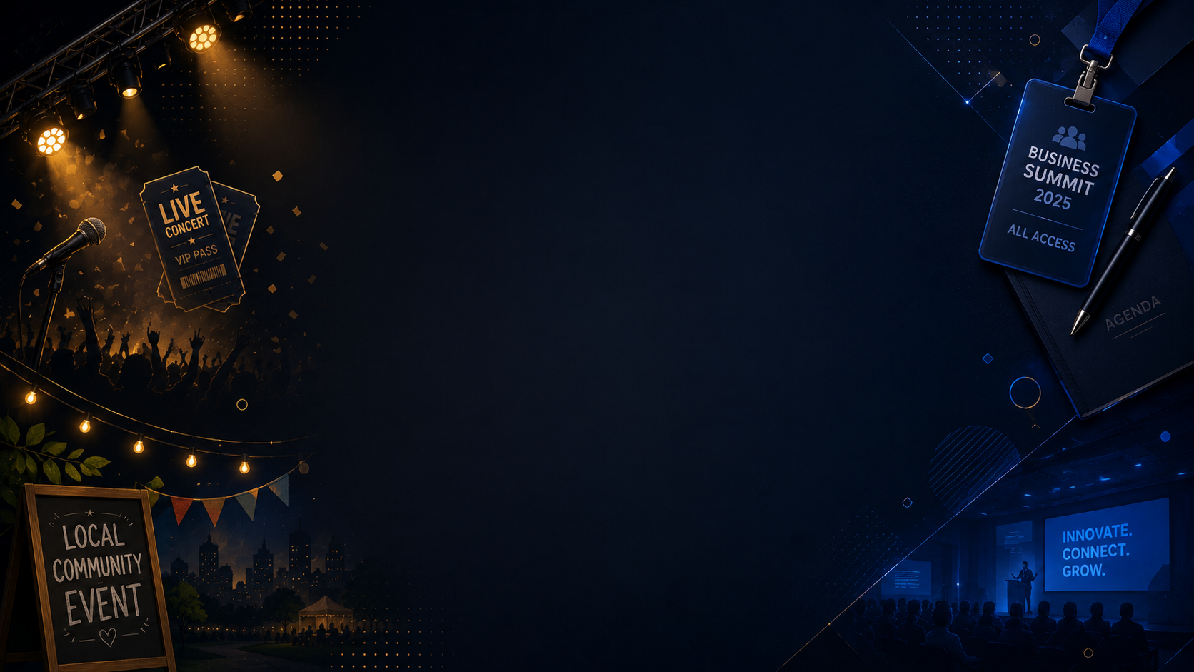 event poster background