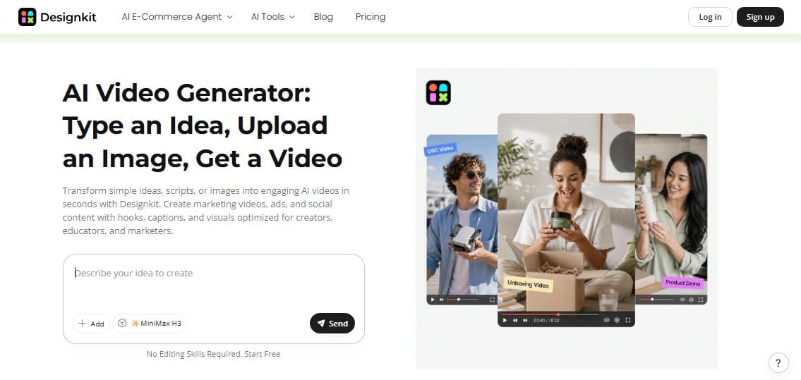 make video with designkit make video with designkit