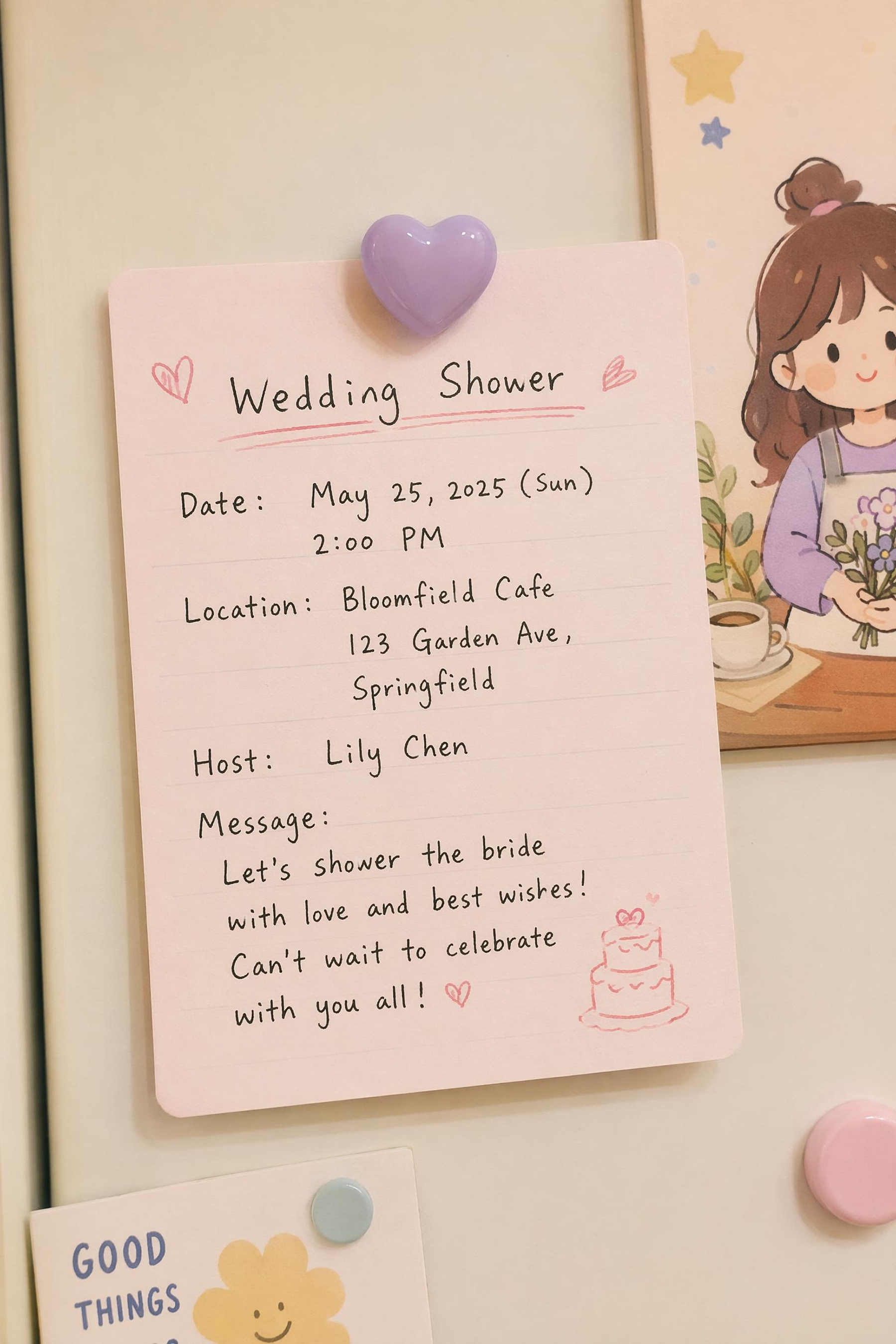 Reference image for AI wedding poster generation