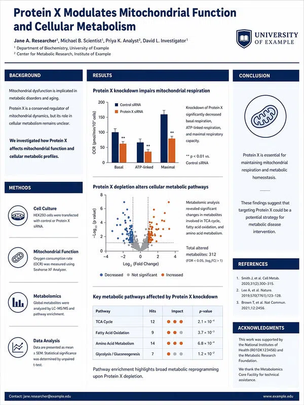 AI Generated Scientific Poster