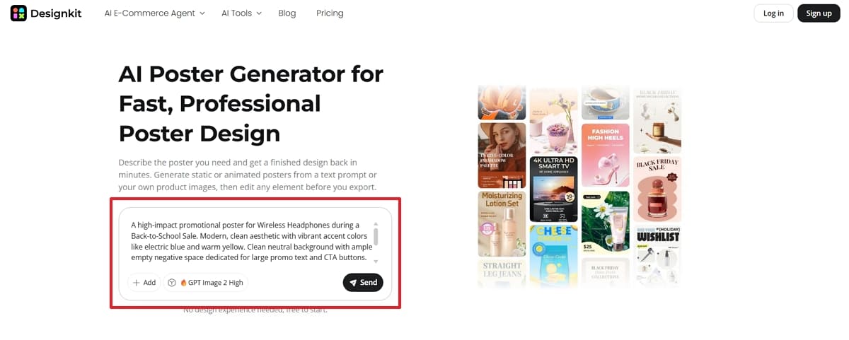 enter prompt for promotional poster enter prompt for promotional poster