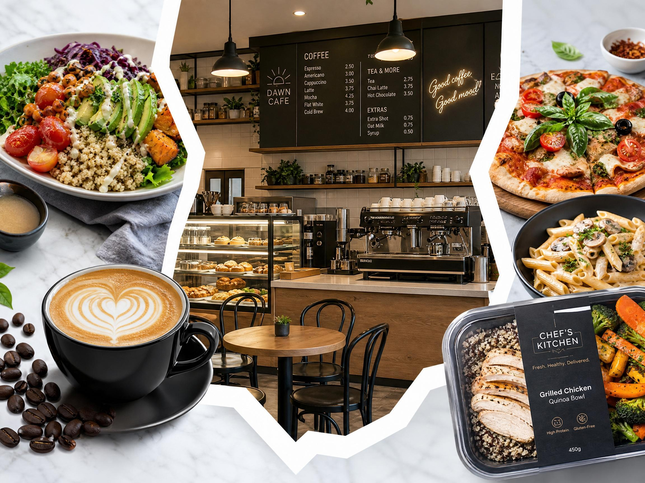 Menu-Ready Food Visuals for Consistent Branding