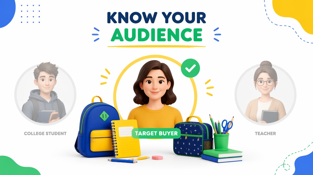 Identify the Main Buyer of Back-to-School ad
