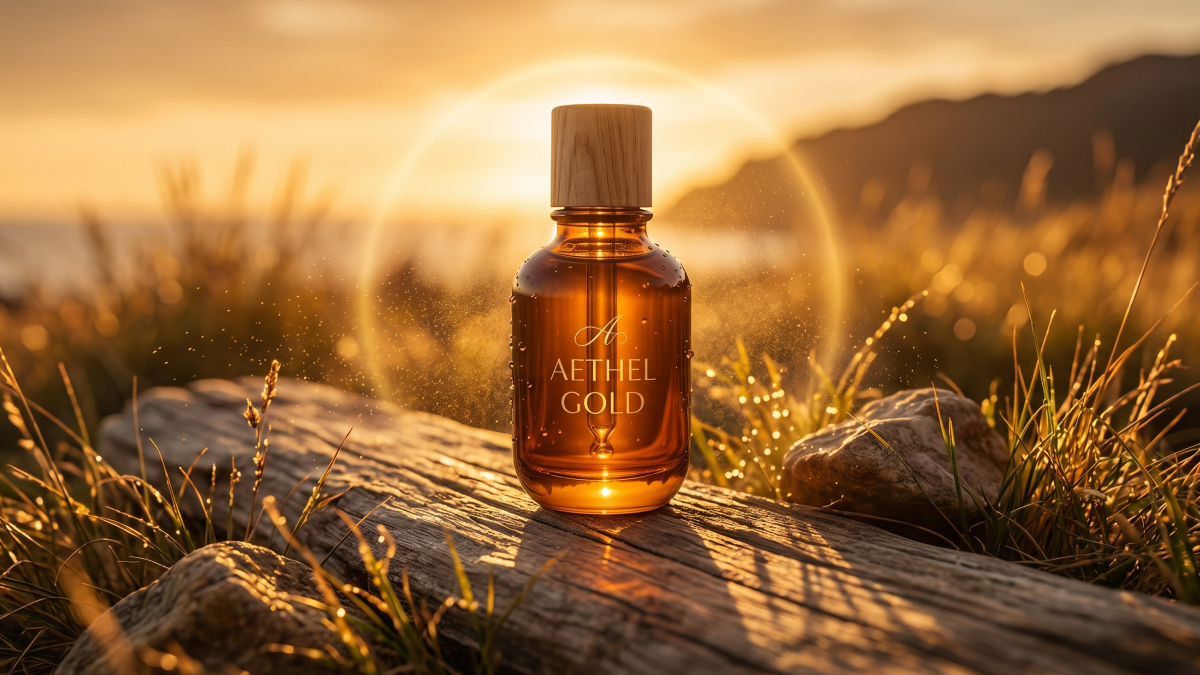 Golden hour product photography