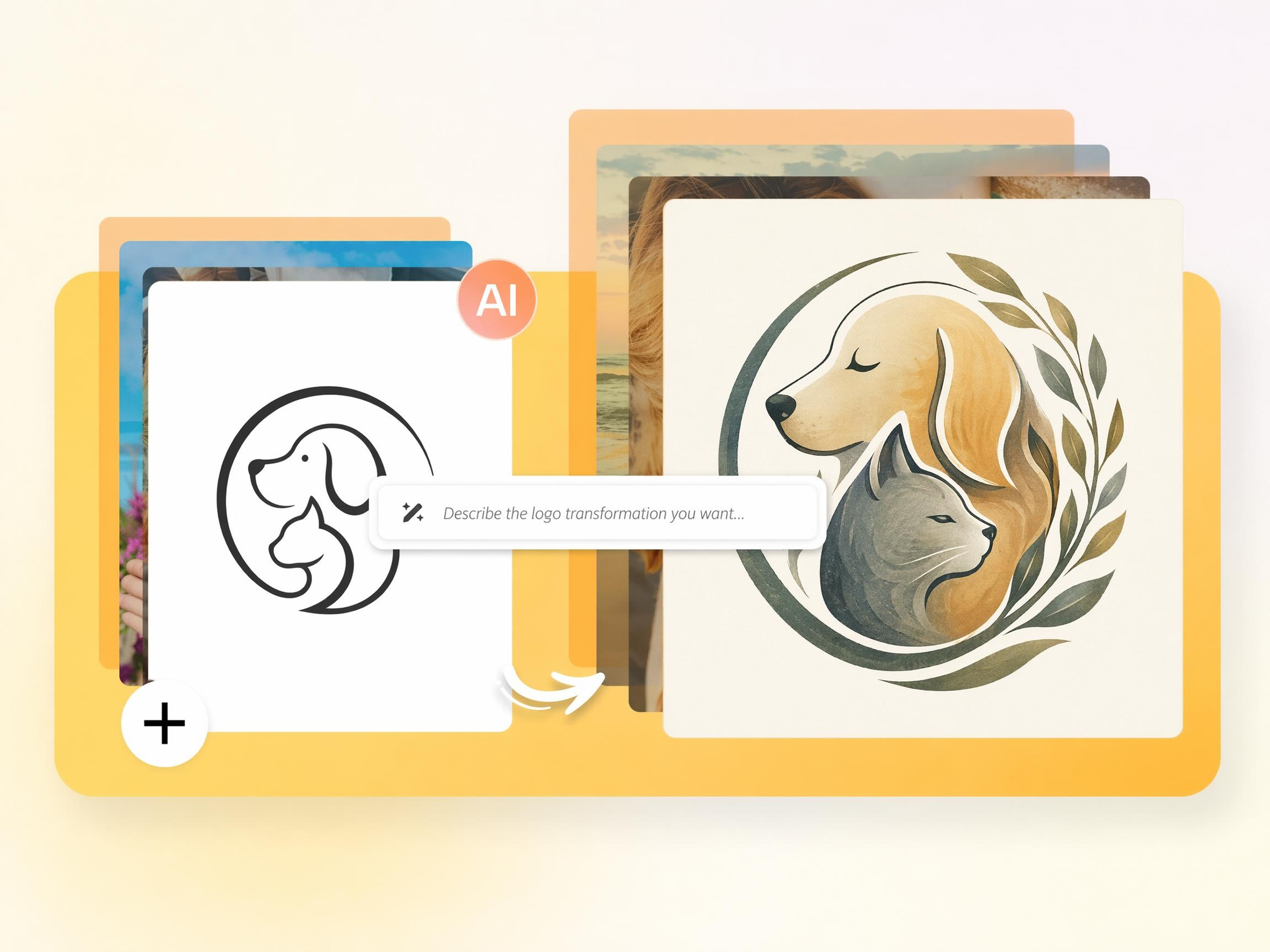 Control Your Logo with Prompt-Based Editing