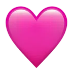 pink heart emoji