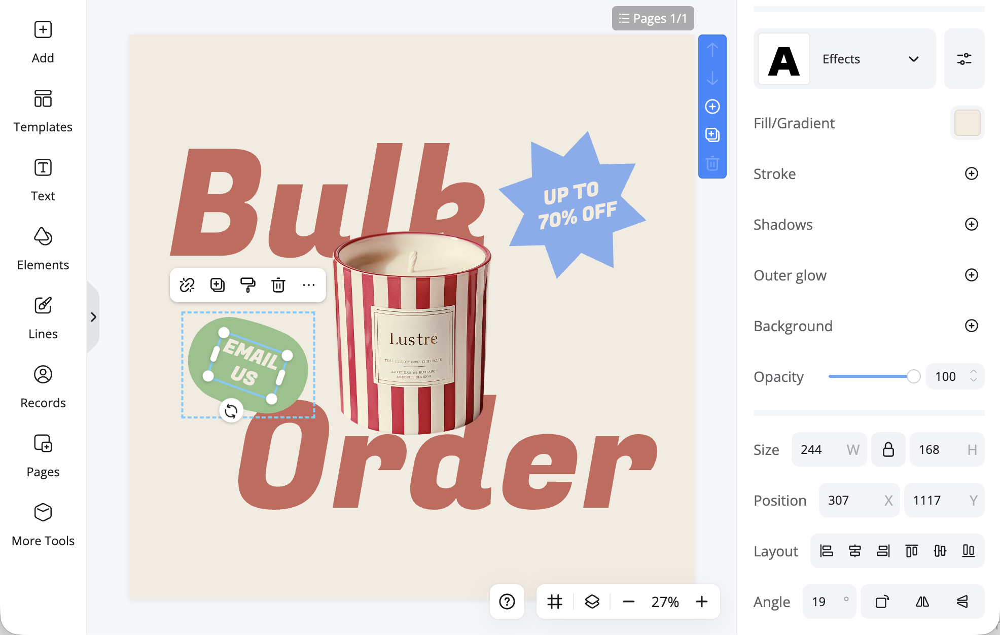remove text from image