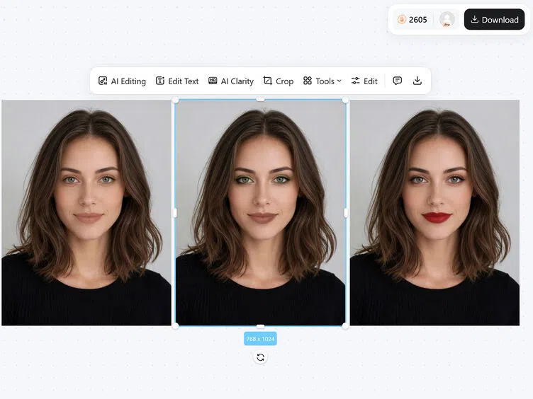 How to Add Makeup to a Photo with AI