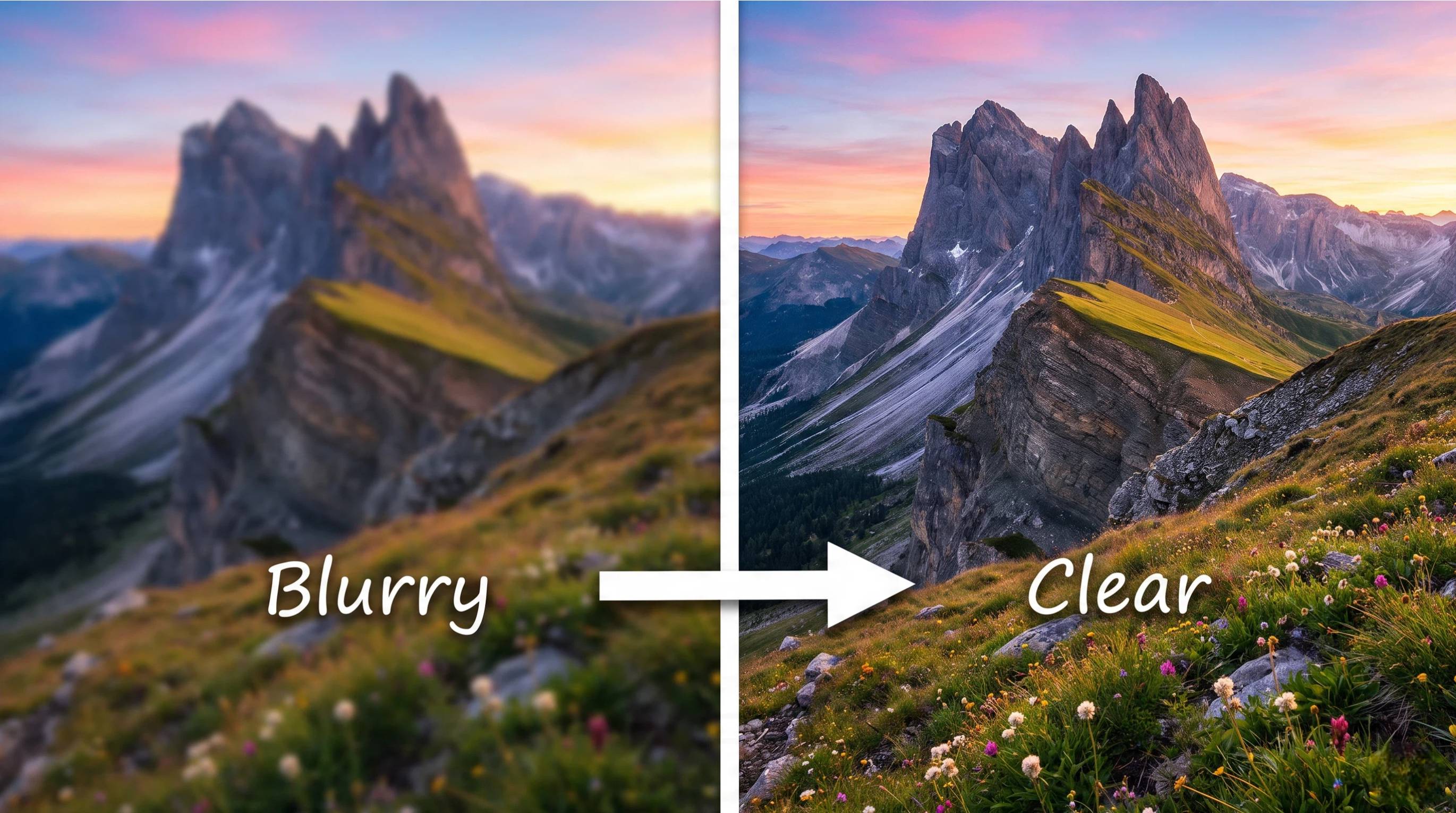 How to Make a Blurry Image Clear: Methods for Every Blur Type