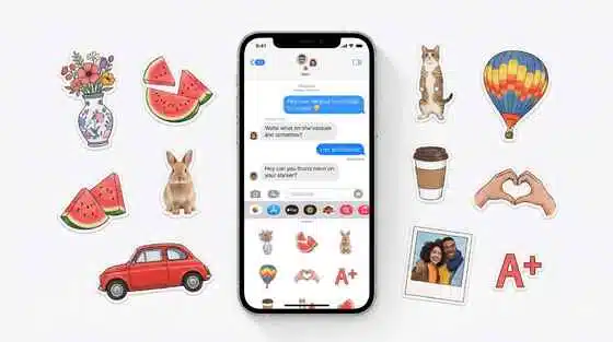 how to make a sticker on iphone