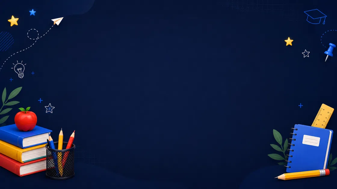 school poster generator background
