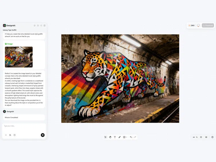 Generate Graffiti Art
