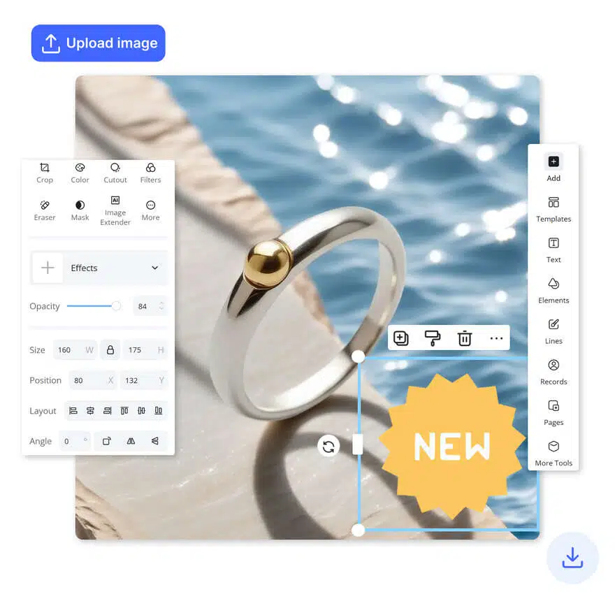 add stickers to photo online