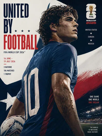 world cup match day poster