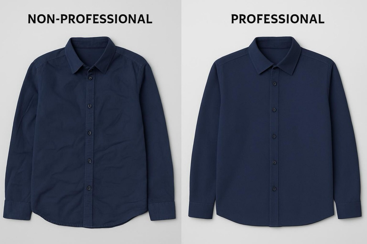 shirt photography comparison study