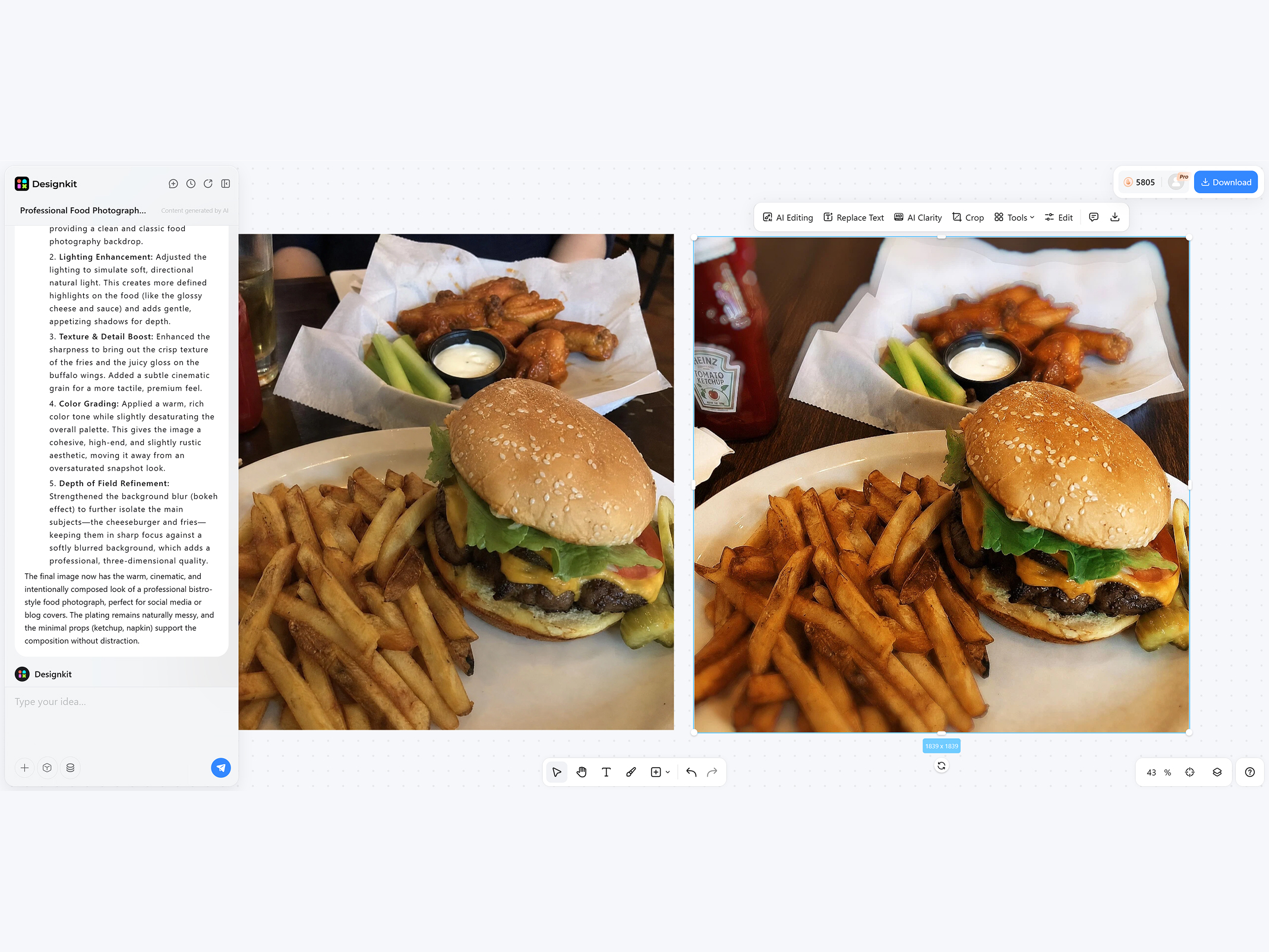 Preview, Refine and Download