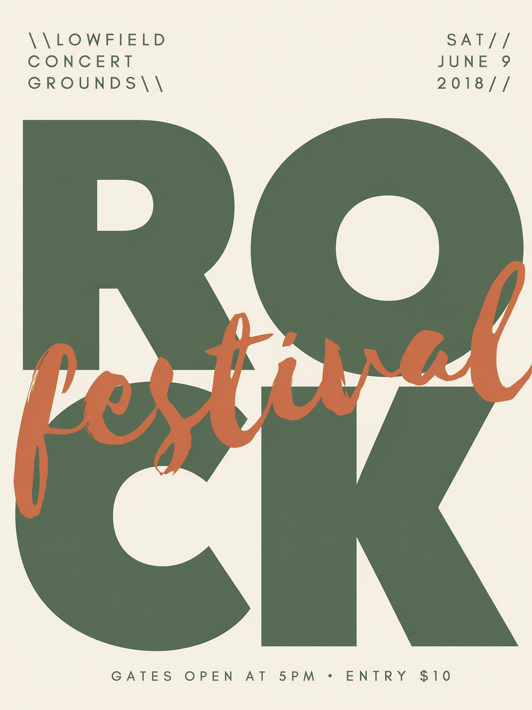Minimalist Poster sample
