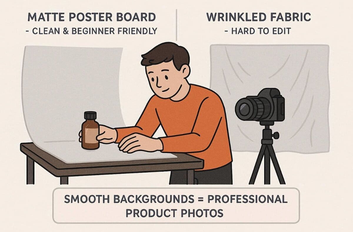 background options of product photography